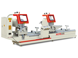 铝塑型材双头切割锯