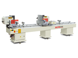 铝塑型材双头切割锯