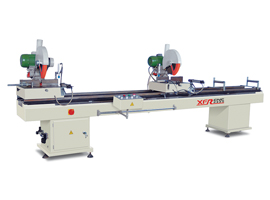 塑料型材双头切割锯