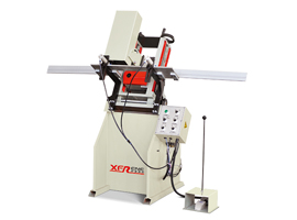 塑料门窗双轴自动水槽铣